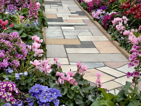 Garden Path Installation in Montgomery
