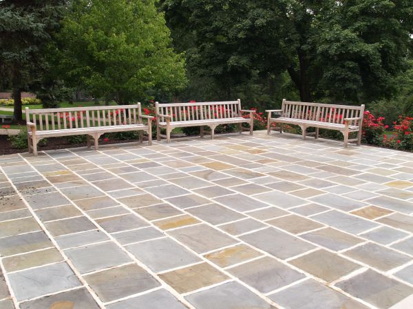 Slate Patio Installation in Montgomery