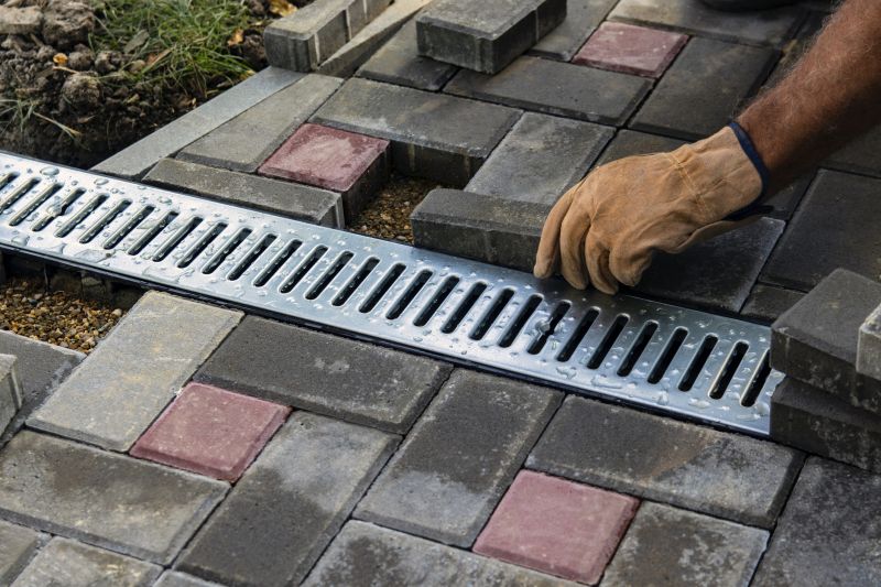 Water Drainage Pavers